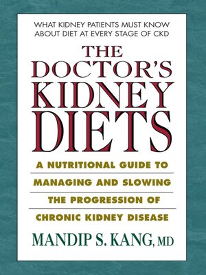 cover image of The Doctor's Kidney Diets